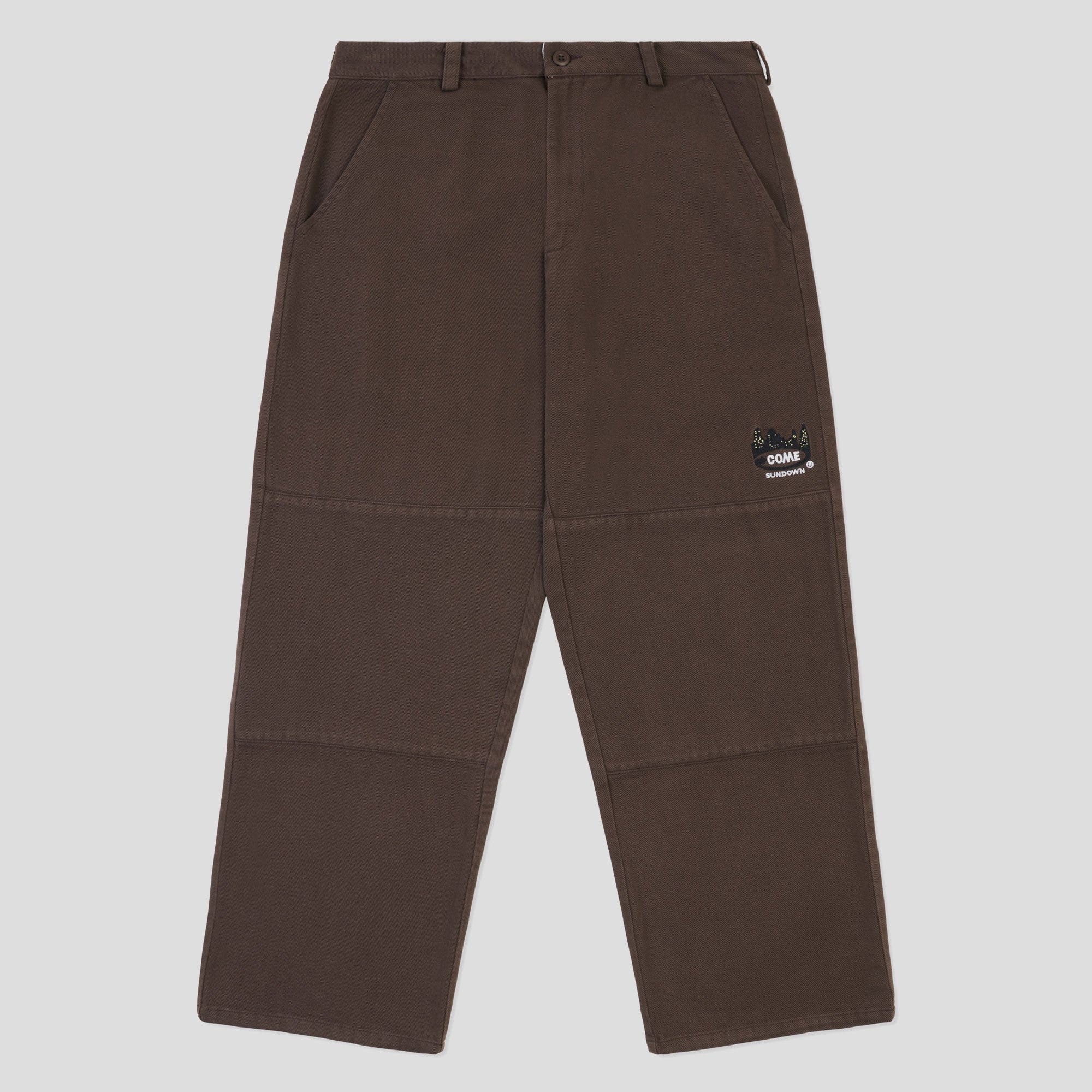 Come Sundown Toil Pant - Washed Brown