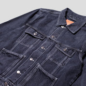 Hoddle Denim Trucker Jacket - Faded Black