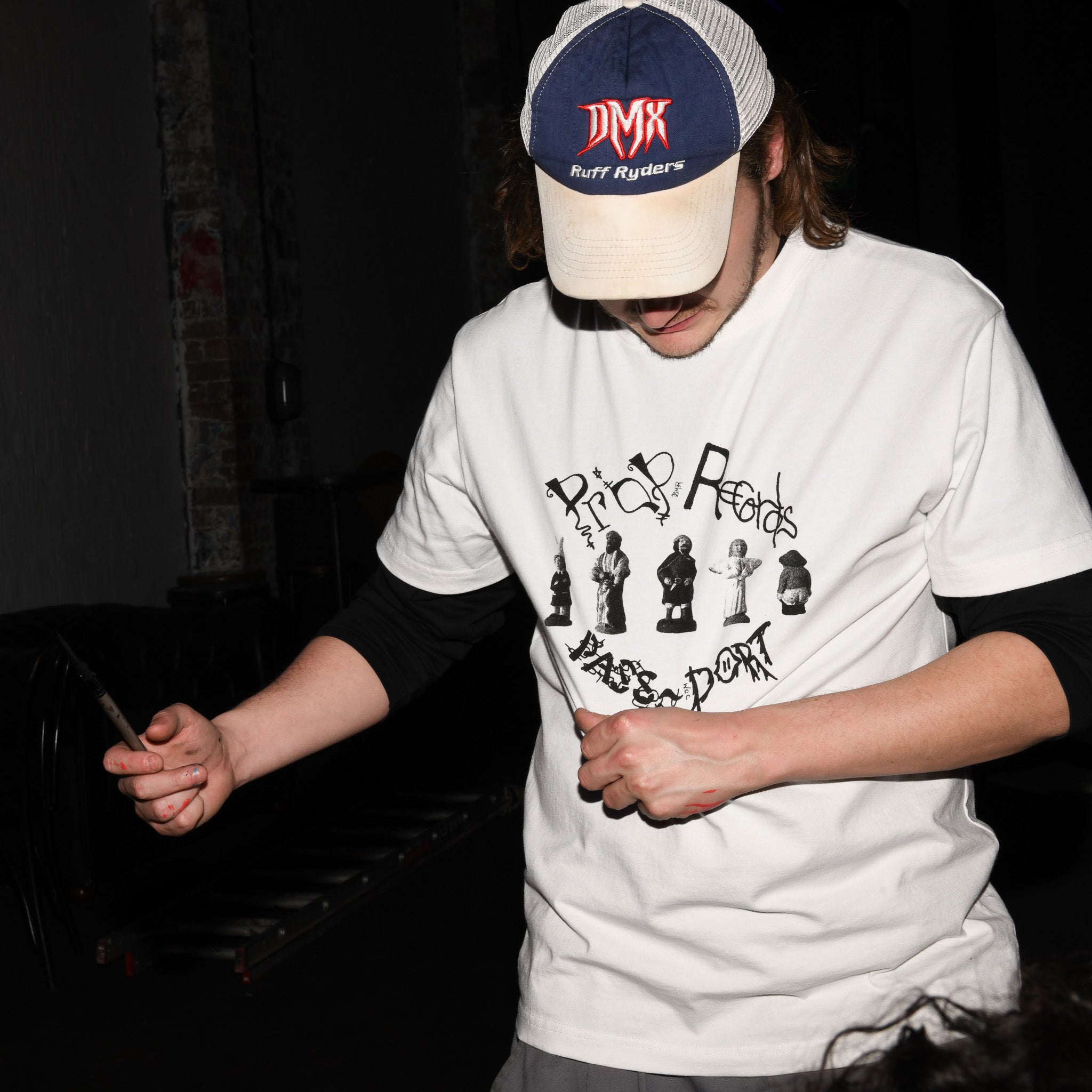 Pass~Port & Prop Records Icon Series Tee - White