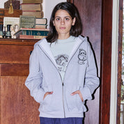 Pass~Port & May Gibbs Webbed Bed Zip Hoodie - Ash