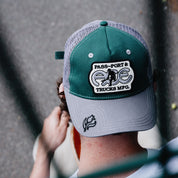 Pass~Port & Ace Trucks MFG Ace Packers Trucker Cap - Green / Steel