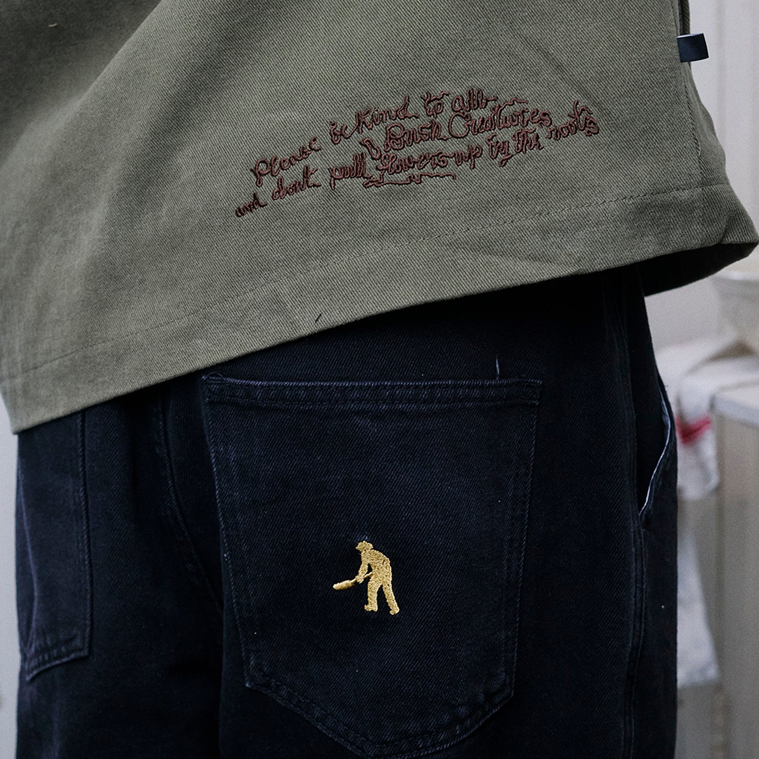 Pass~Port & May Gibbs MG Workers Jacket - Olive