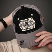 Pass~Port & Ace Trucks MFG Ace Packers Trucker Cap - Black / Steel