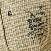 Pass~Port & May Gibbs Bush Greeting Workers Check Long Sleeve Shirt - Moss Green