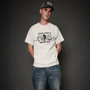 Pass~Port & Ace Trucks MFG Hammertone Tee - Ash