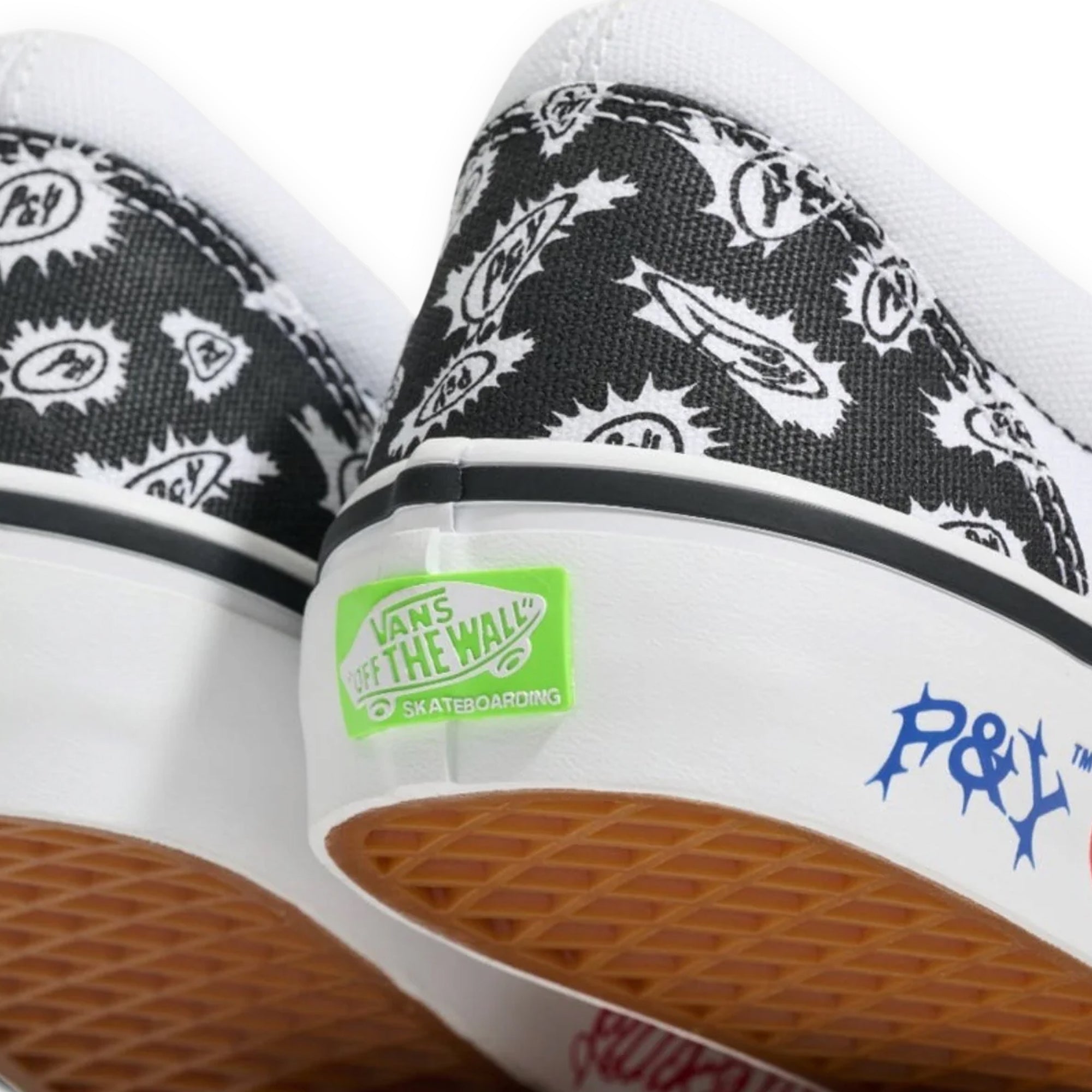 Vans Skate Slip On - Punk&Yo Black / White