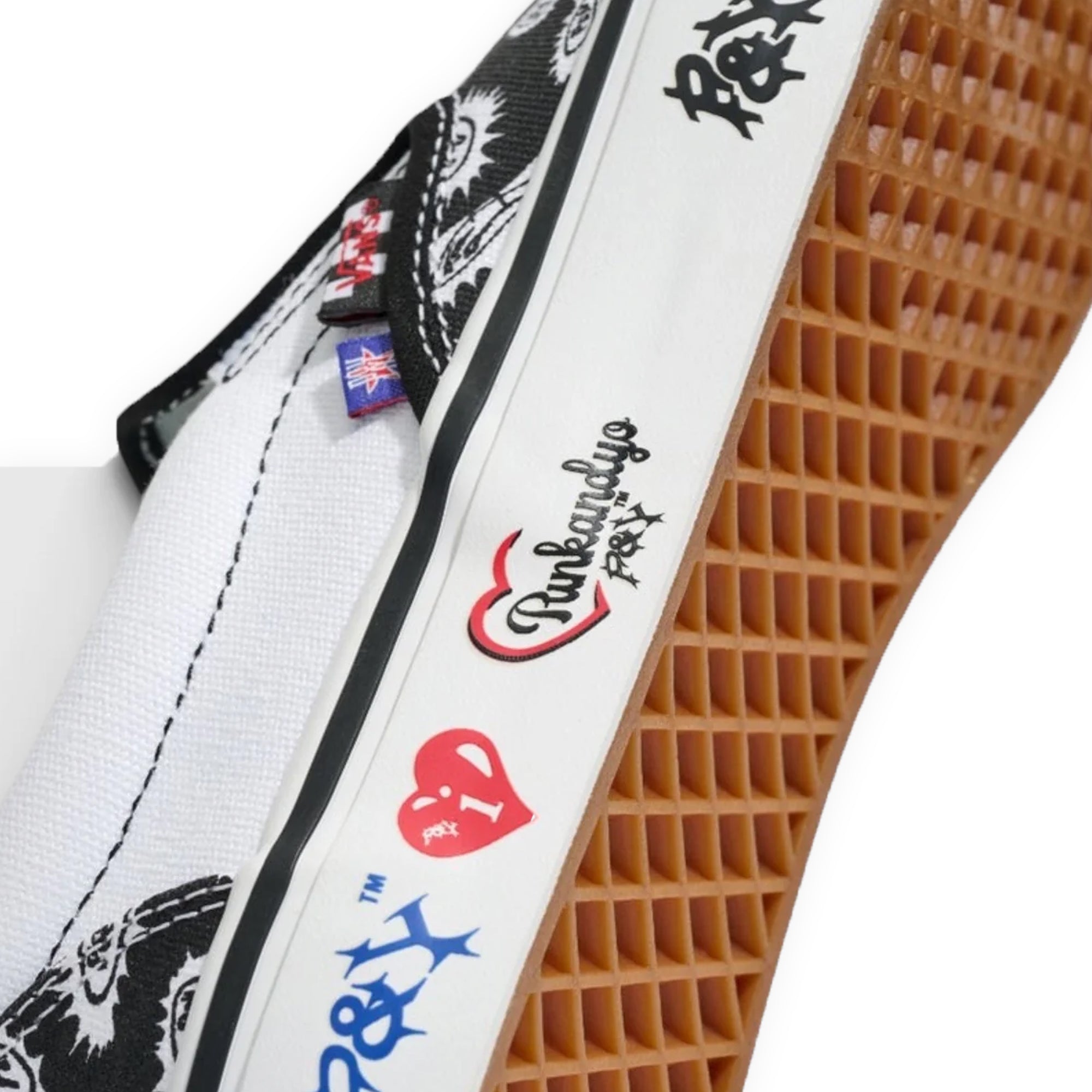 Vans Skate Slip On - Punk&Yo Black / White