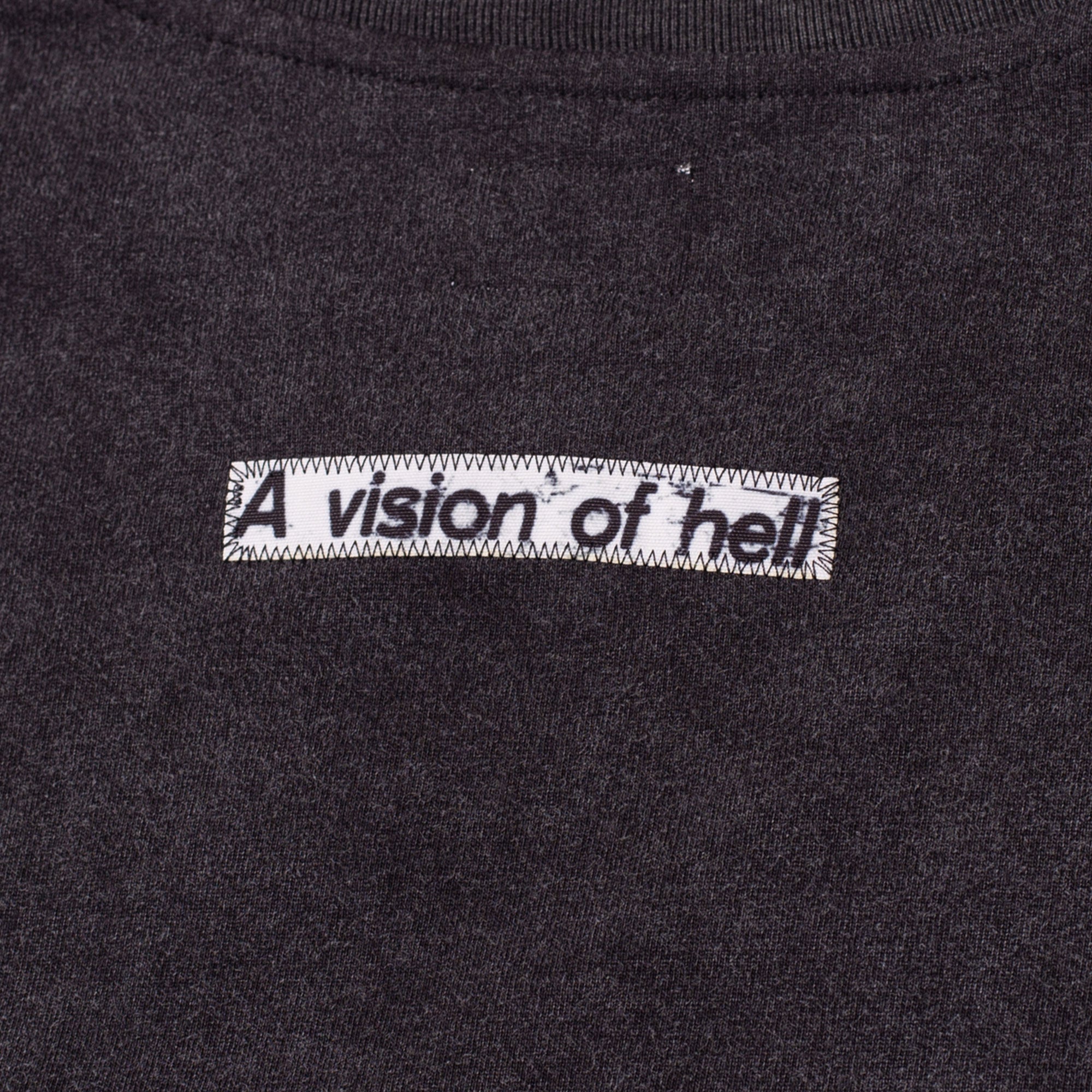 Hoddle Vision Logo Tee - Washed Black