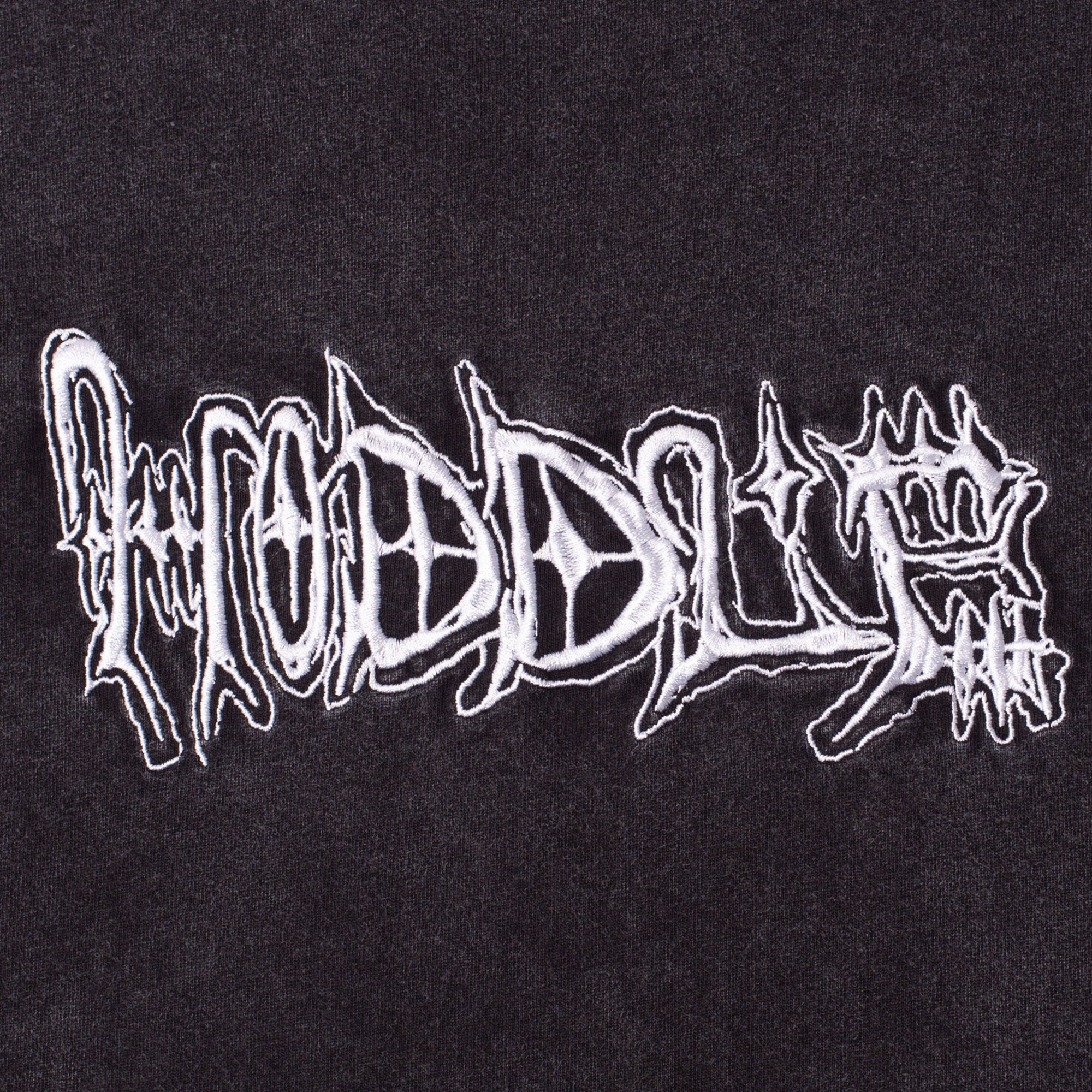 Hoddle Vision Logo Tee - Washed Black