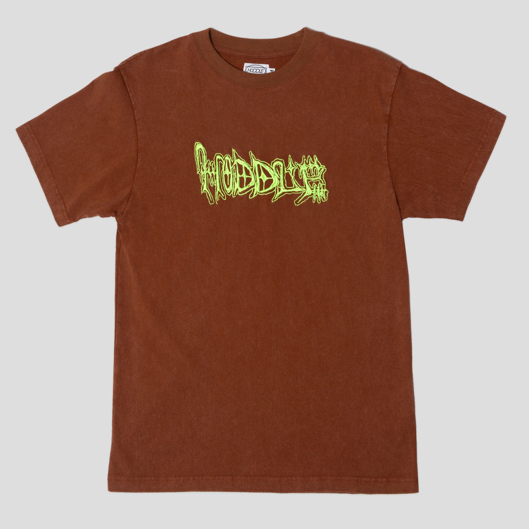 Hoddle Vision Logo Tee - Brown