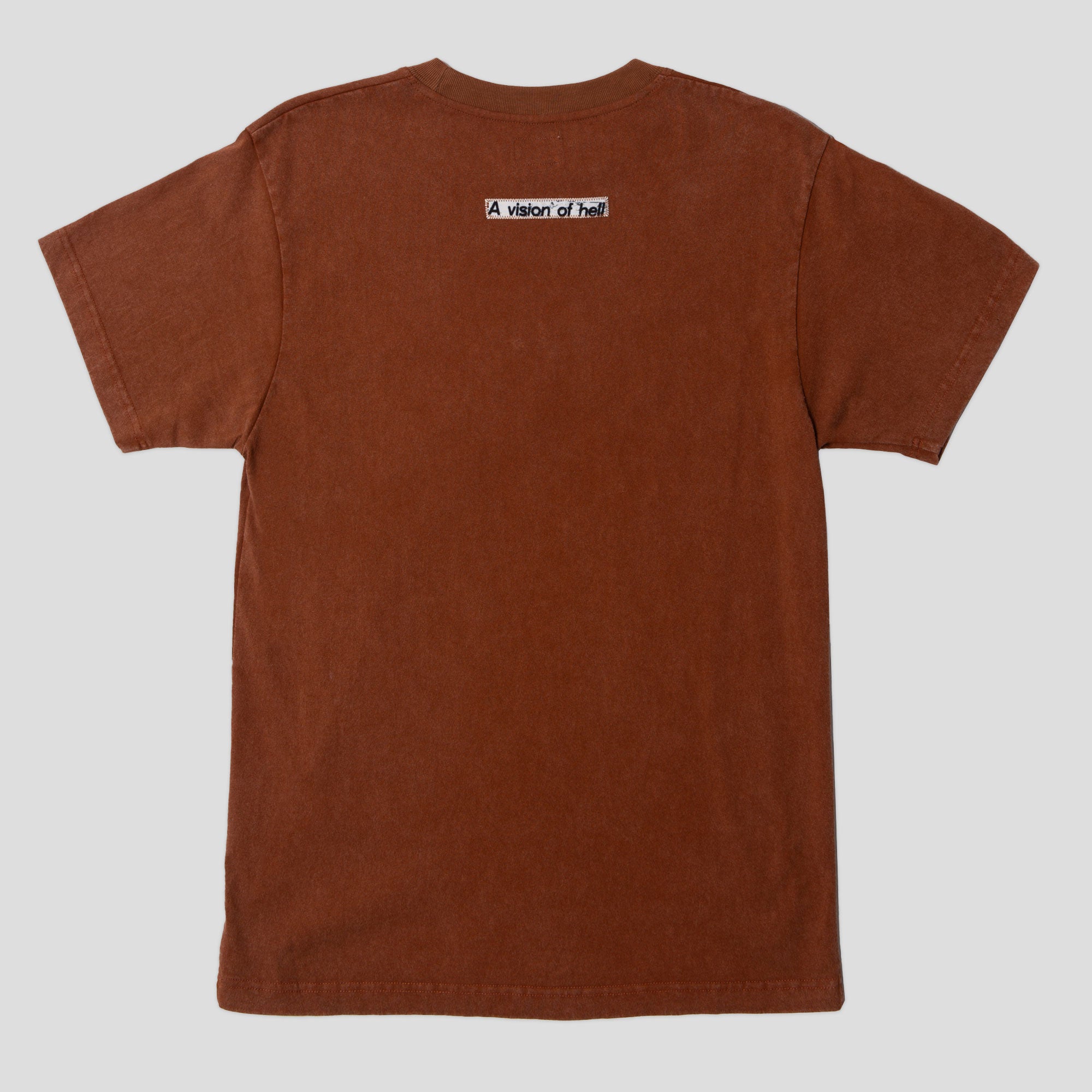 Hoddle Vision Logo Tee - Brown