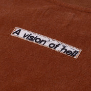 Hoddle Vision Logo Tee - Brown