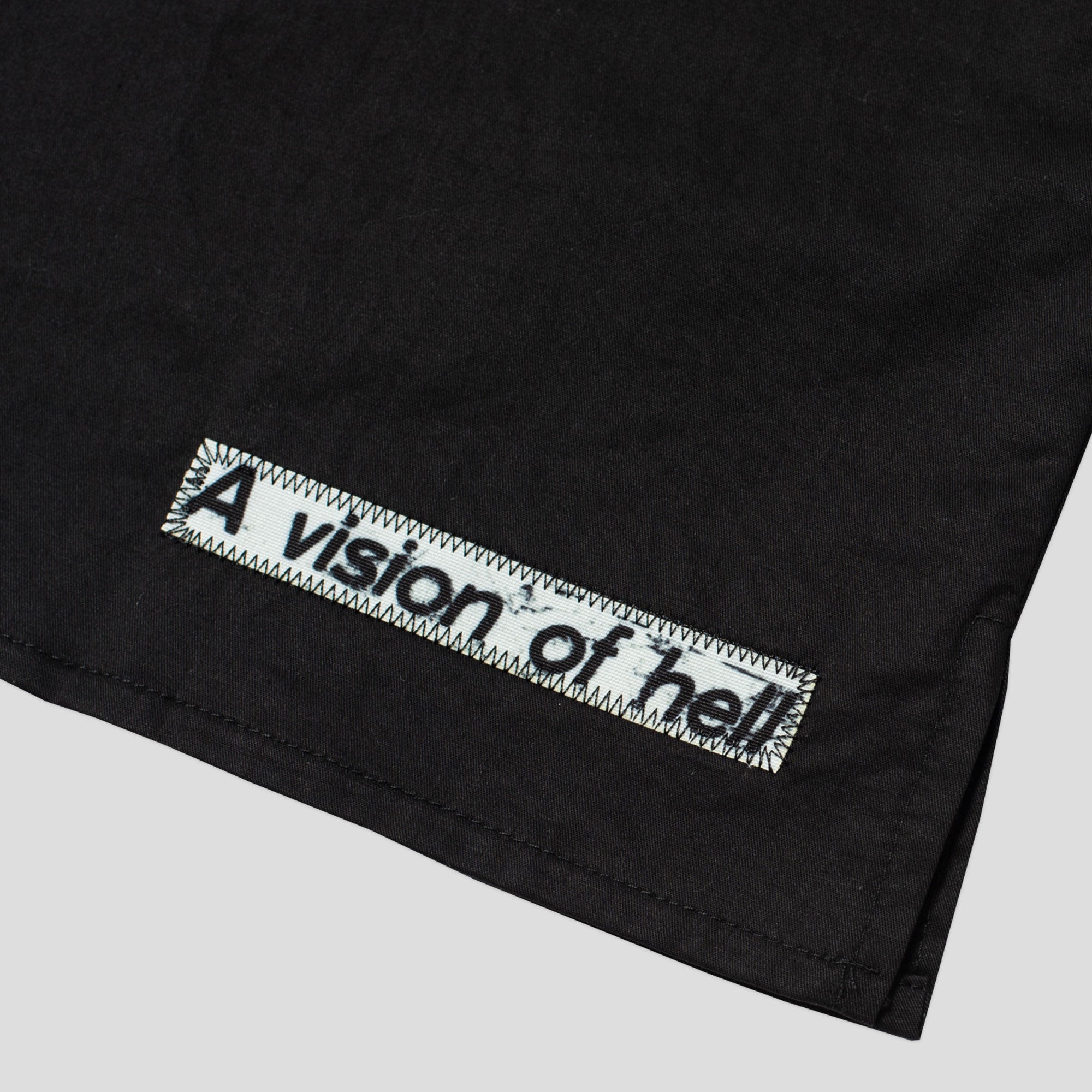 Hoddle Vision Of Hell Oxford Shirt - Black