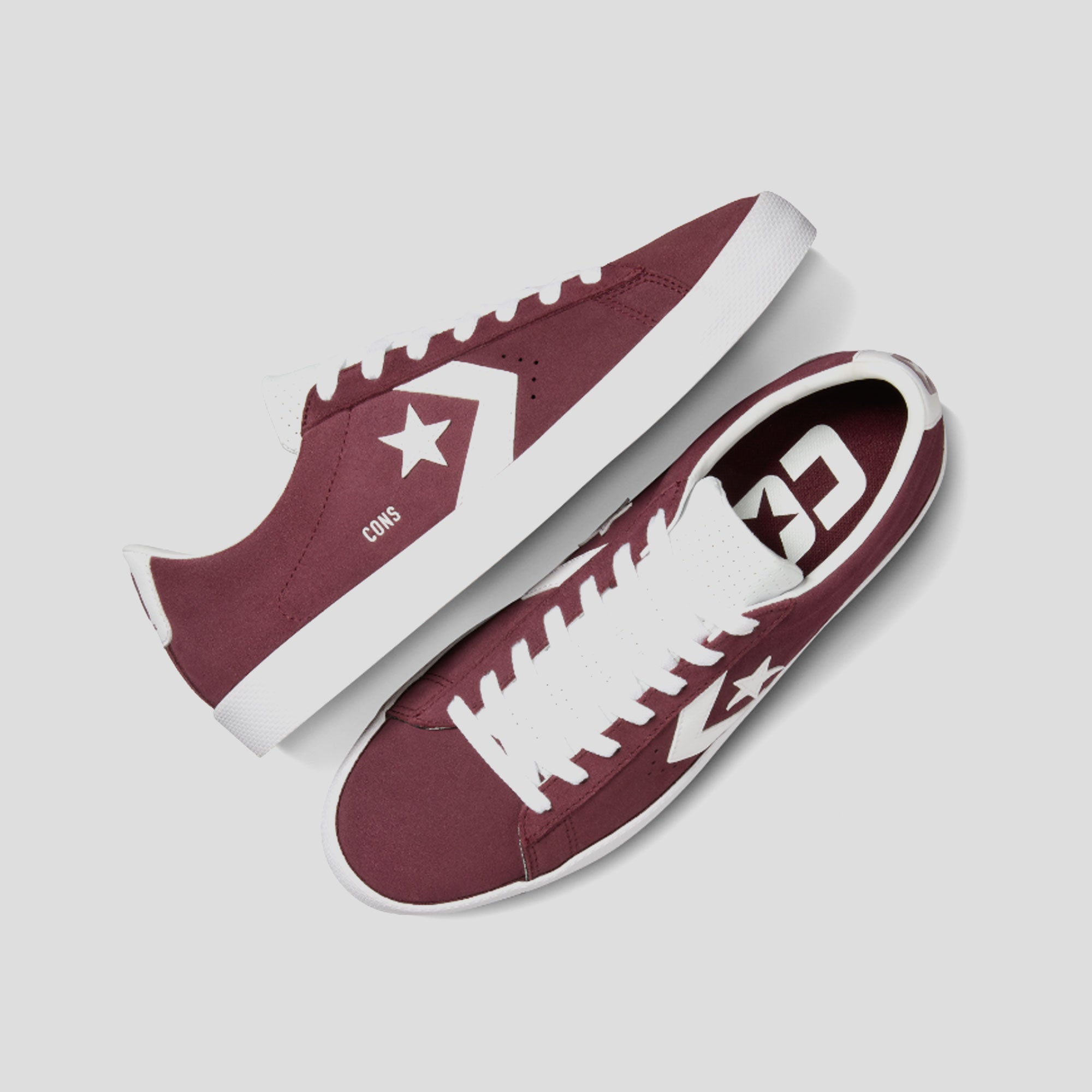 Converse Cons PL Vulc Pro - Deep Bordeaux  / White