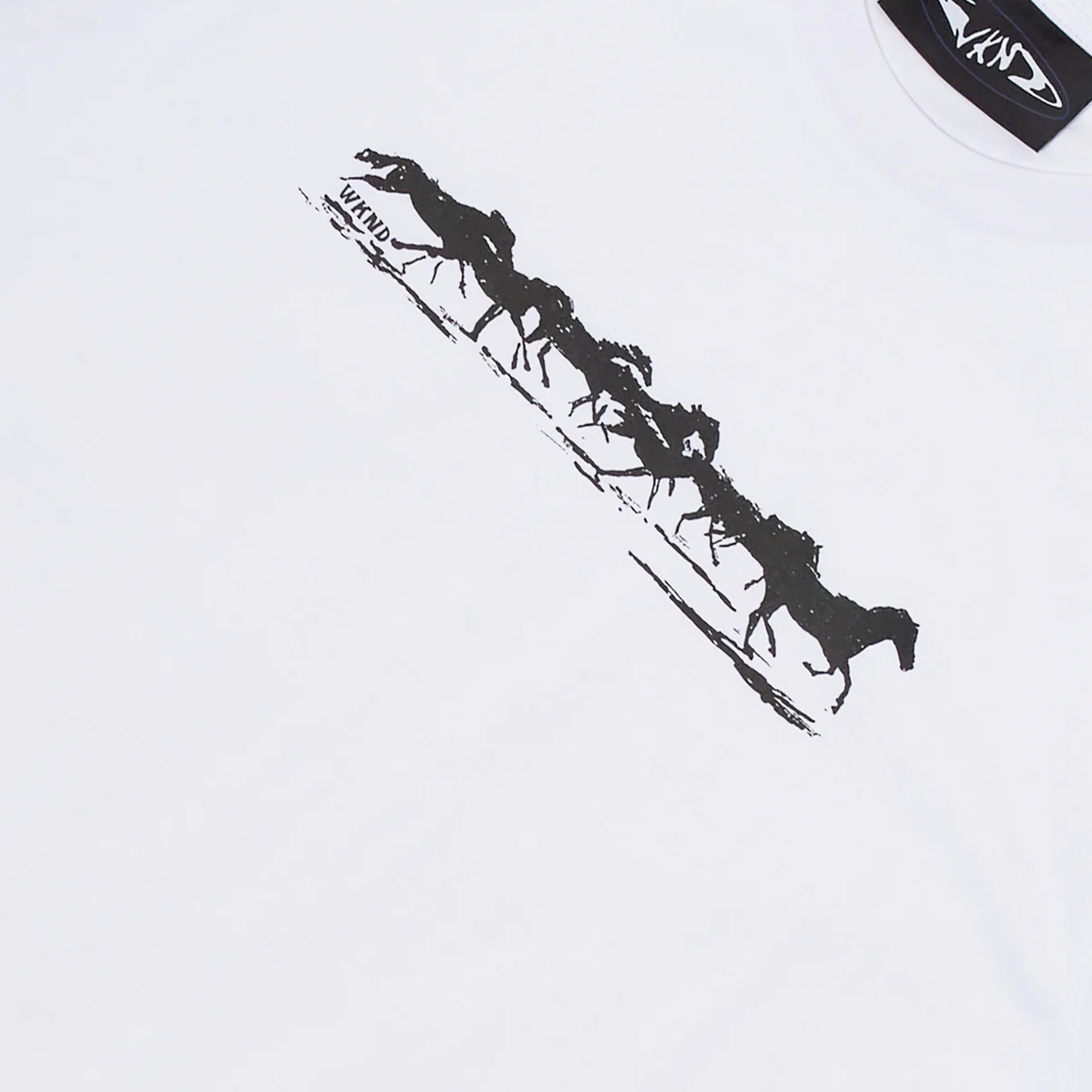 WKND Silver Stallion Tee - White