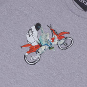 WKND Bike Tee - Light Heather Grey