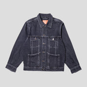 Hoddle Denim Trucker Jacket - Faded Black