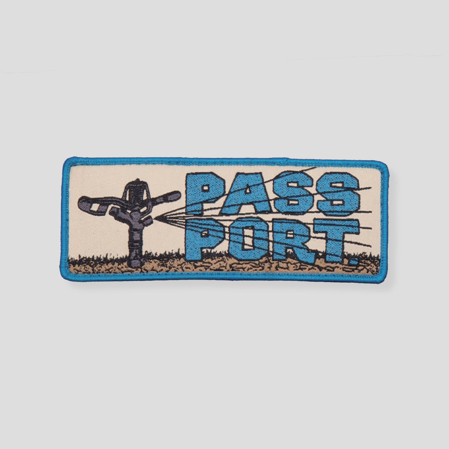 Pass~Port Water Restrictions Embroidered Patch