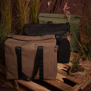 Pass~Port Australian Manufactured Travel Tote Bag - Brown