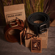 Pass~Port Australian Manufactured Belt - Brown