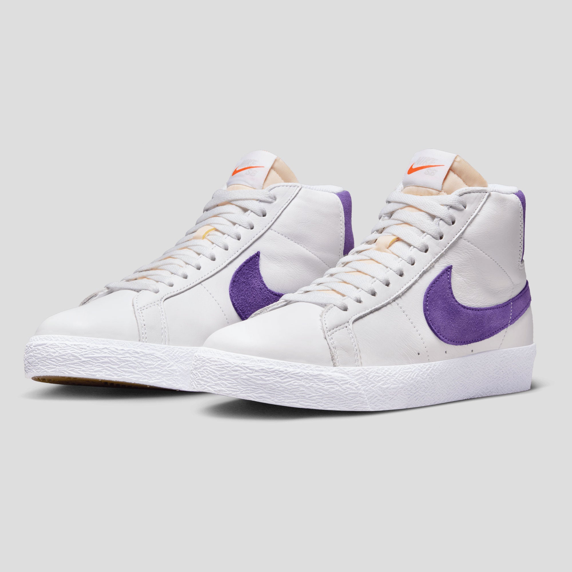 Nike SB Zoom Blazer Mid Iso - White / Court Purple