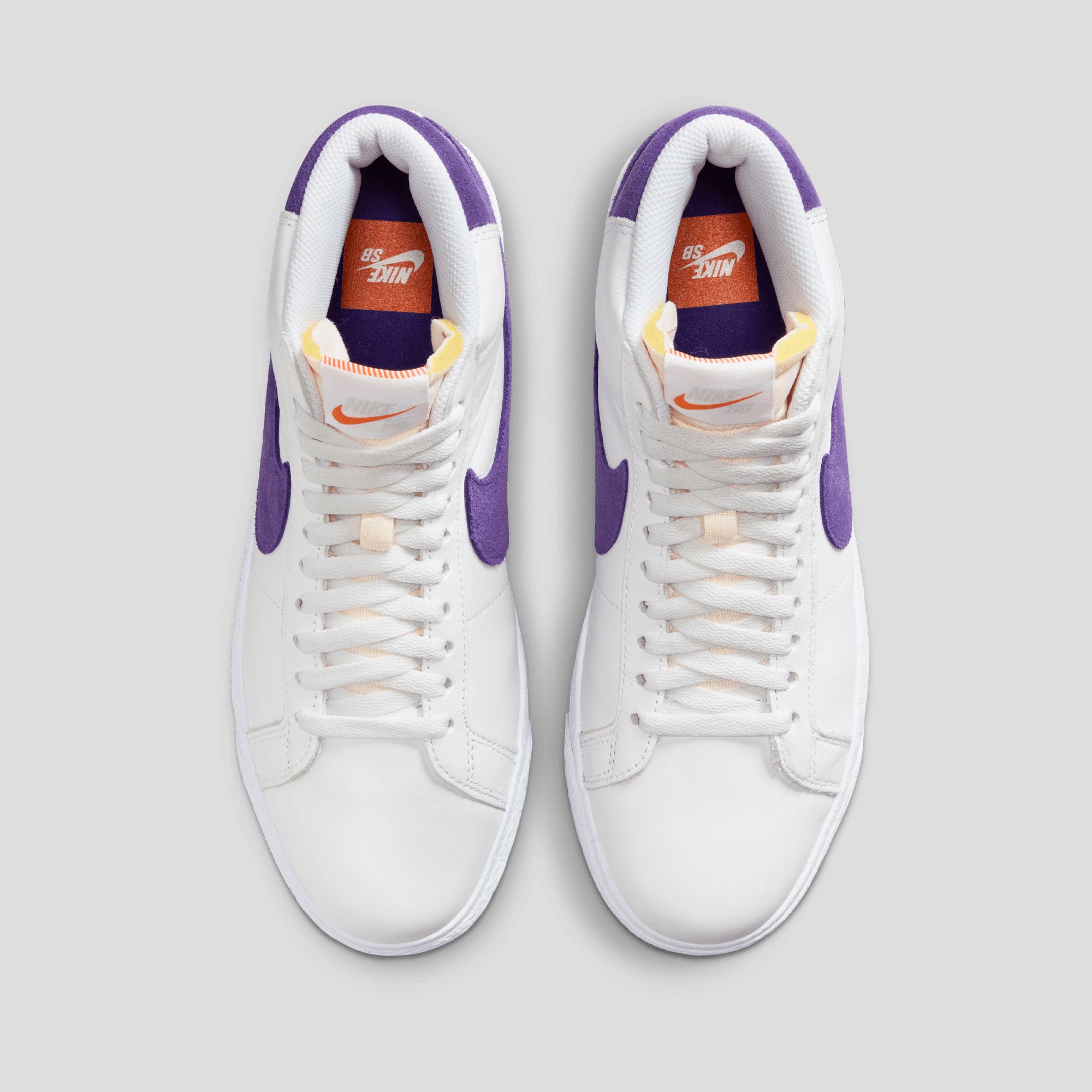 Nike SB Zoom Blazer Mid Iso - White / Court Purple