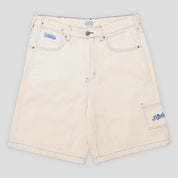 Hoddle 16 Ounce Denim Ranger Short - White Denim