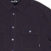 WKND Wilson Shirt - Navy / Brown