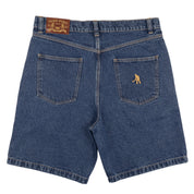 Pass~Port Workers Club Denim Short - Washed Dark Indigo