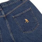 Pass~Port Workers Club Denim Short - Washed Dark Indigo