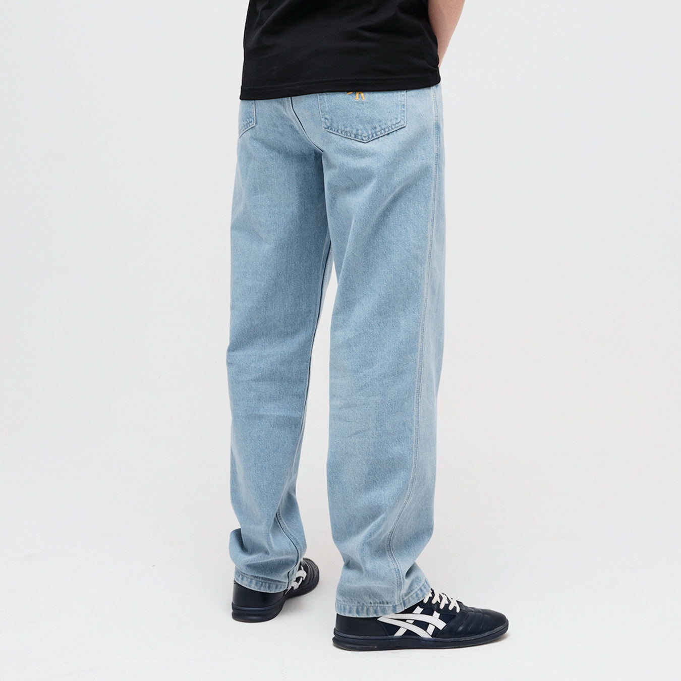 Pass~Port Workers Club Straight Leg Jean - Washed Light Indigo