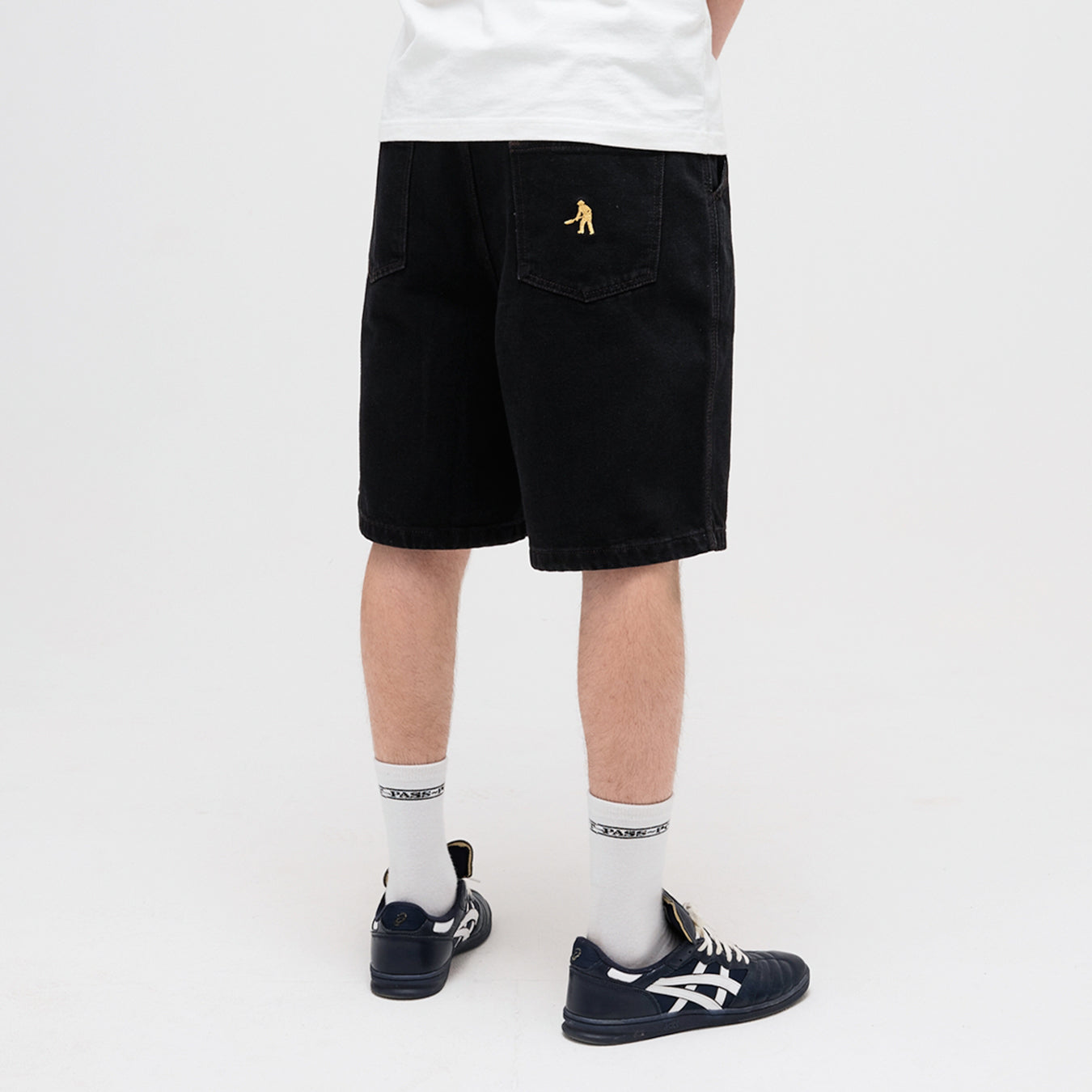 Pass~Port Workers Club Denim Short - Black