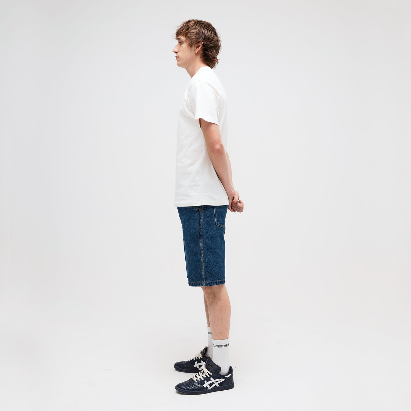 Pass~Port Workers Club Denim Short - Washed Dark Indigo