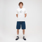 Pass~Port Workers Club Denim Short - Washed Dark Indigo