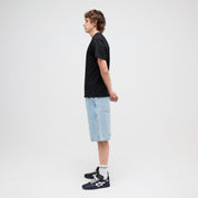 Pass~Port Workers Club Denim Short - Washed Light Indigo