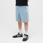 Pass~Port Workers Club Denim Short - Washed Light Indigo