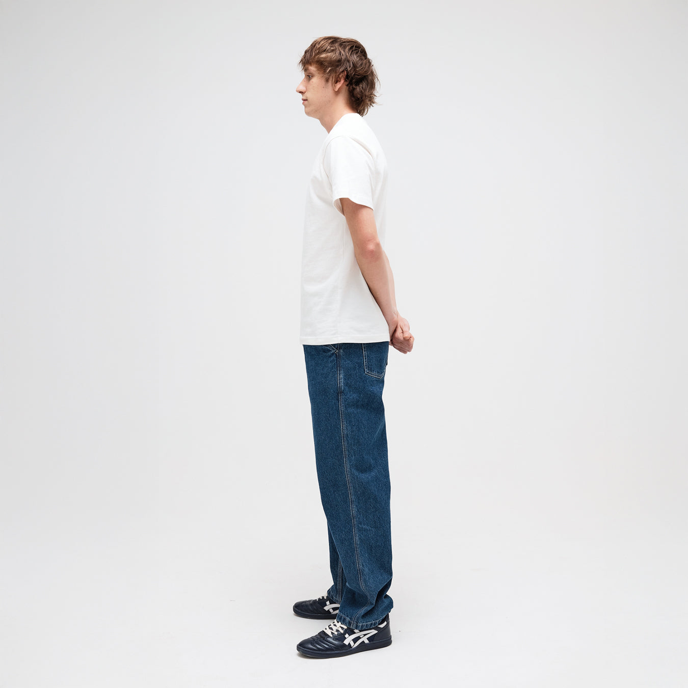 Pass~Port Workers Club Straight Leg Jean - Washed Dark Indigo