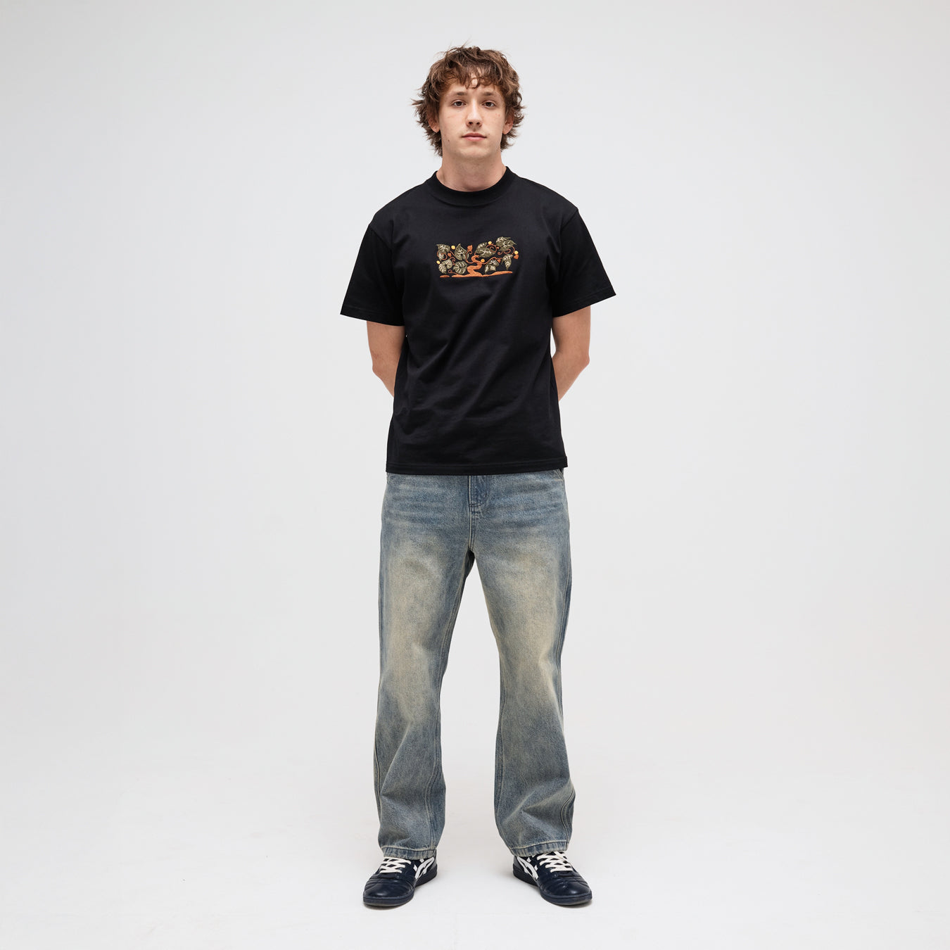 PASS~PORT worker club jeans ウォッシュグレー デニム Pass~Port Workers Club Straight Leg Jean - Faded Wash Grey
