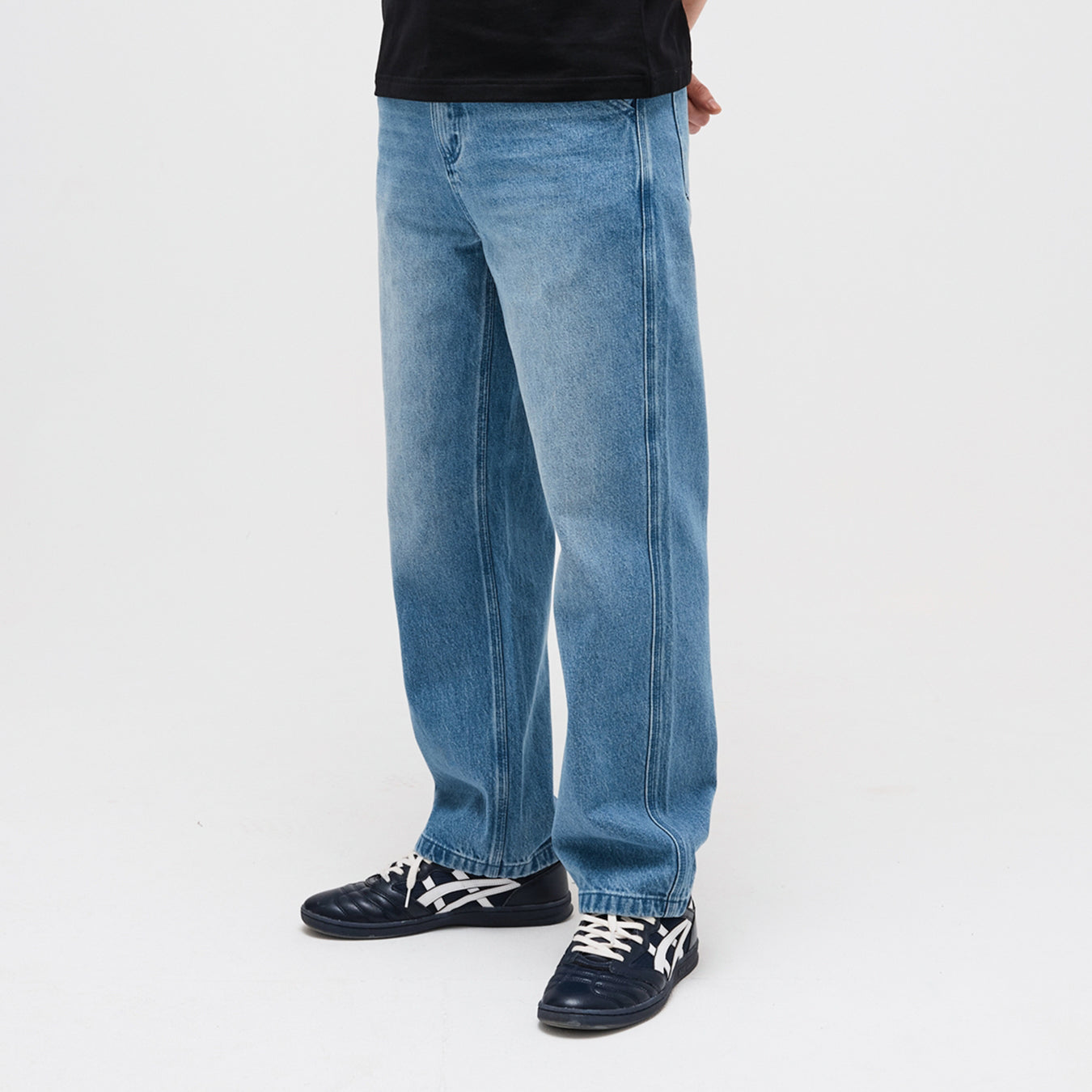 Pass~Port Workers Club Straight Leg Jean - Faded Wash Indigo
