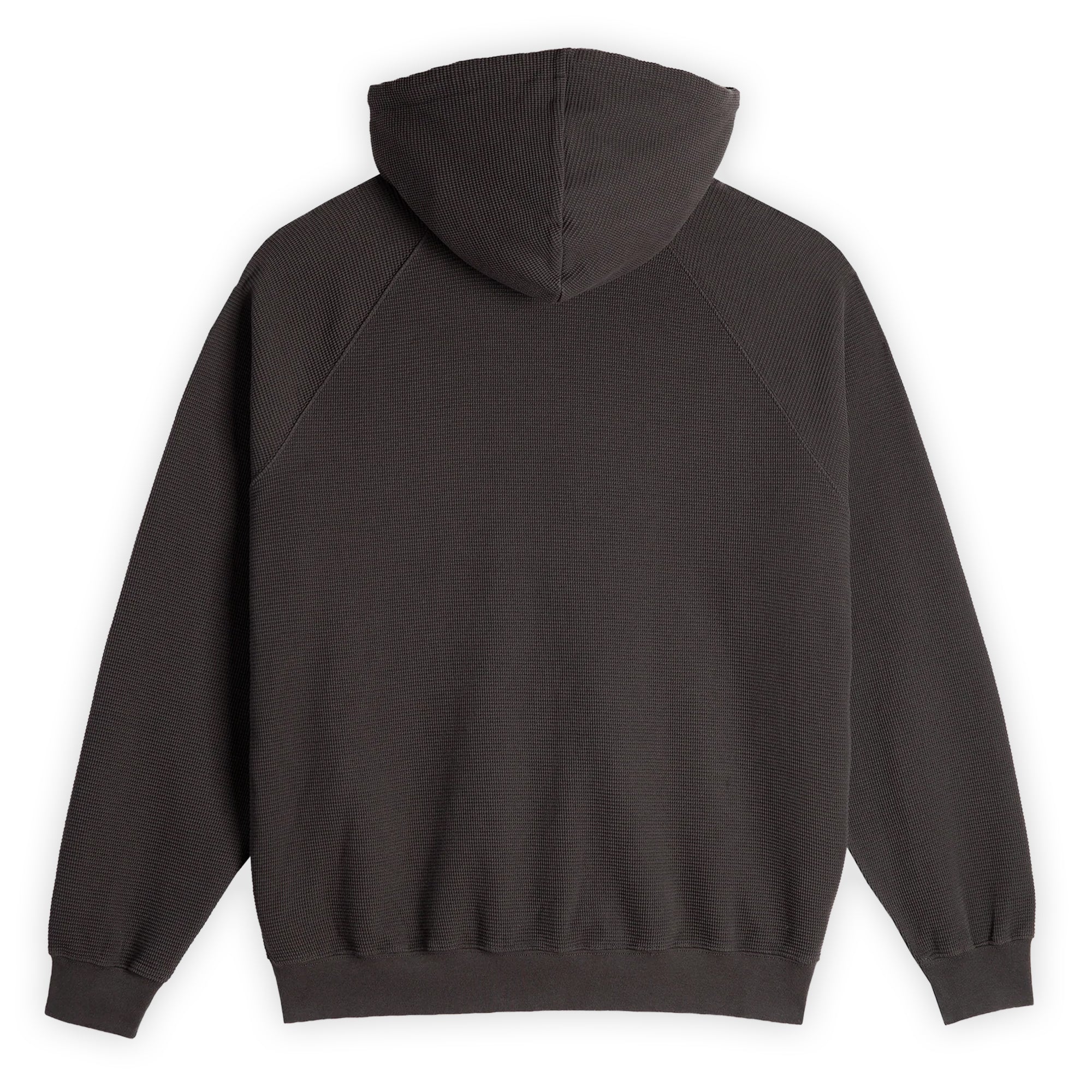 Polar Skate Co. Waffle Zip Hoodie - Dirty Black