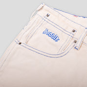 Hoddle 16 Ounce Denim Ranger Short - White Denim