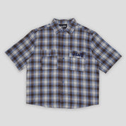 WKND Wilson Shirt - Black / Blue Plaid