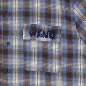 WKND Wilson Shirt - Black / Blue Plaid