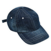 Yardsale Faded Slub Denim Cap - Light Blue