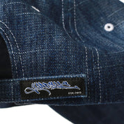 Yardsale Faded Slub Denim Cap - Light Blue