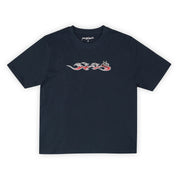 Yardsale Phantasy Flame Tee - Navy