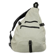Yardsale Denim Sling Back Pack - White