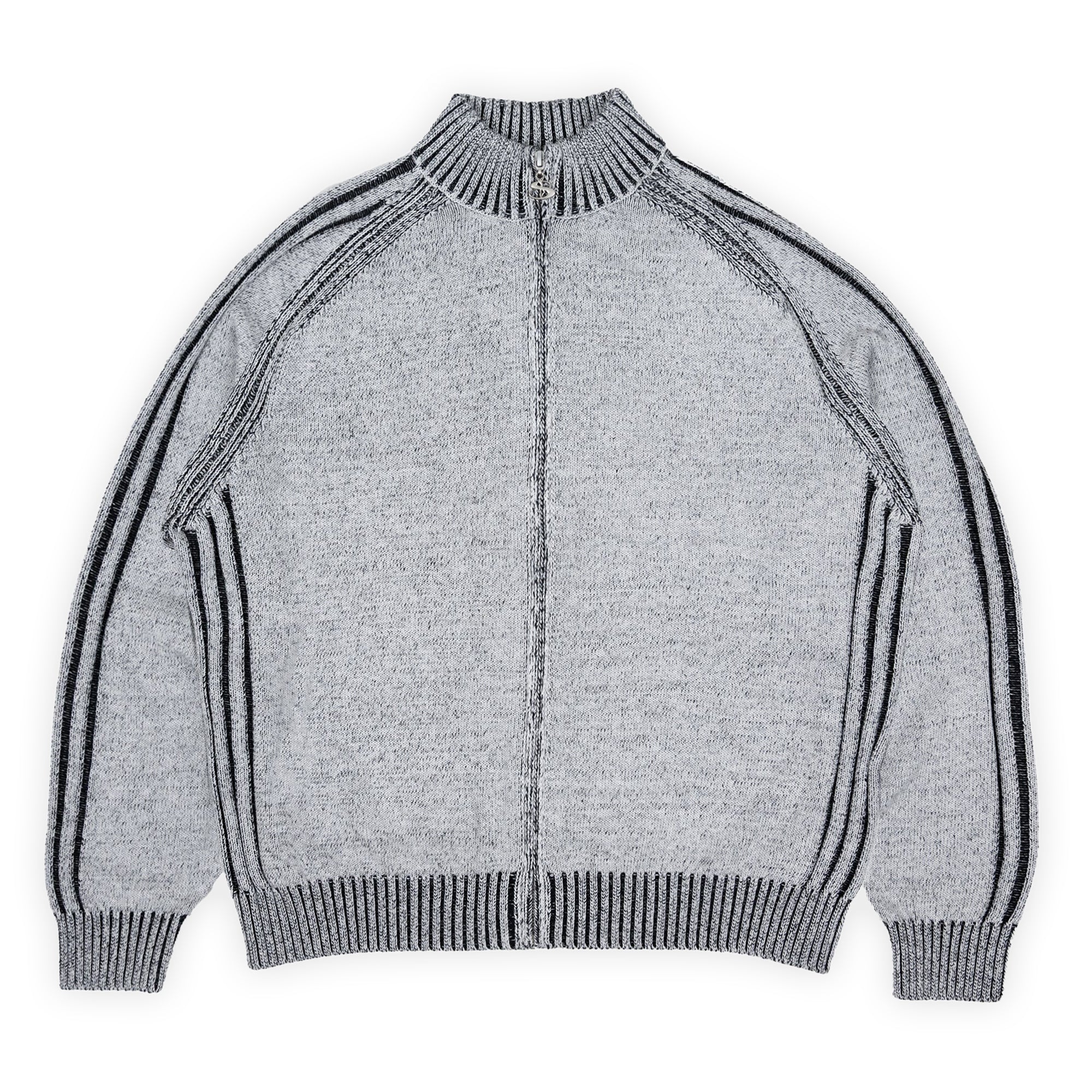 Yardsale Heathered Fantasy Full-Zip - Stone / Black
