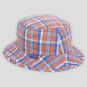 Always Do What You Should Do Reversible Bucket Hat - Black Denim / Plaid