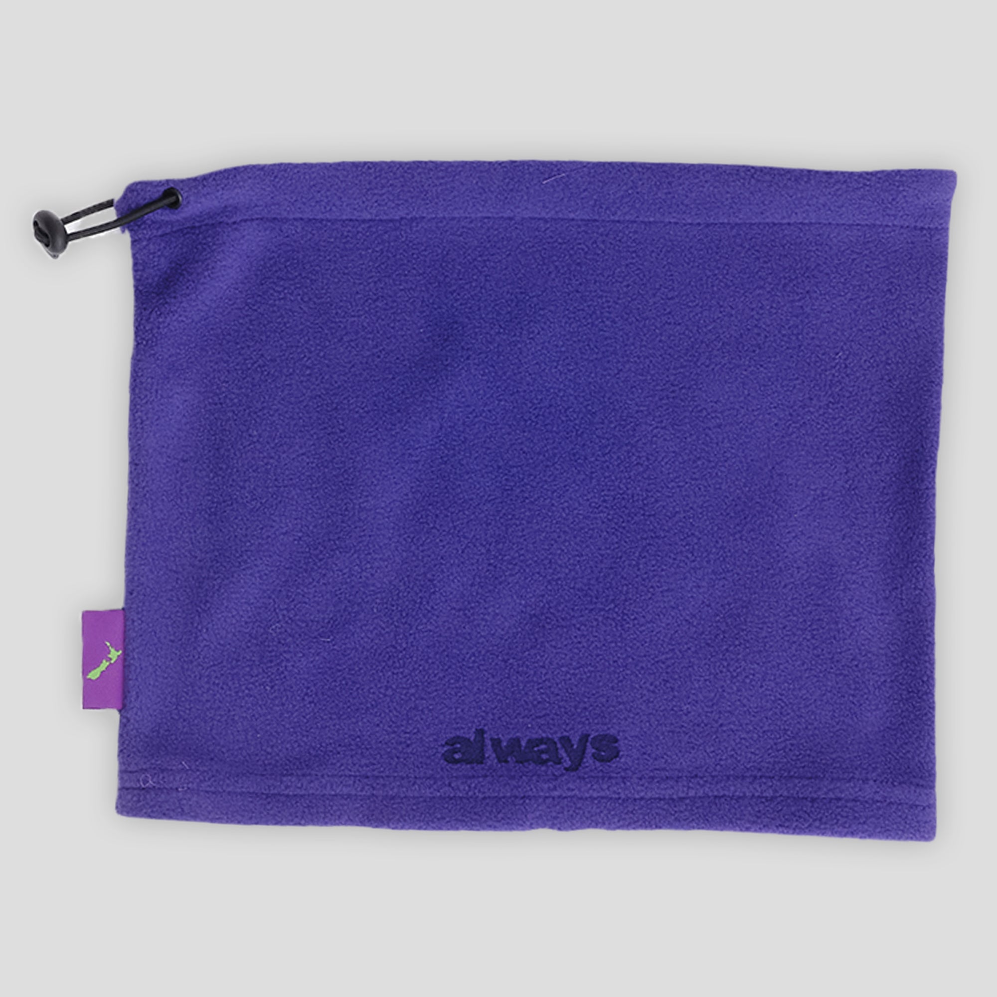 Always Do What You Should Do Polarfleece Snood - Purple